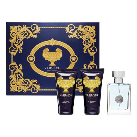 versace pour homme 100ml 3 piece set|versace pour homme price.